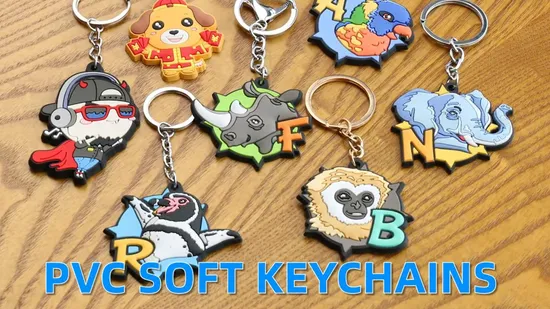 Étiquette de clé cadeau en silicone, jouet Poppuck Fidget personnalisé