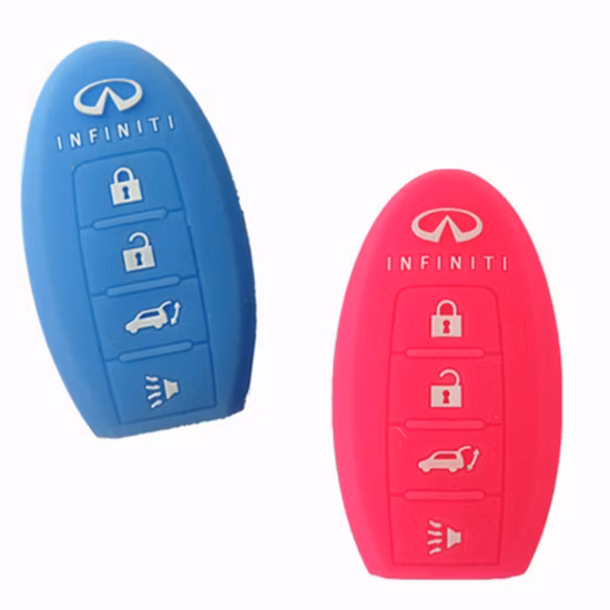 Etui clés de voiture en silicone personnalisé, nouveau style